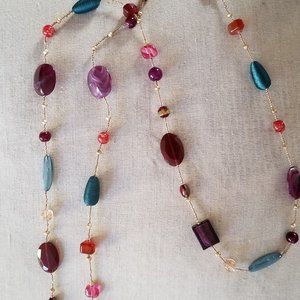 Chico's Jewel tone - Gold - 53" Necklace - NWOT